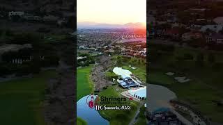 Breathtaking Sunrise Over Exclusive Las Vegas Golf Course.  Shriners Open 2022 PGA