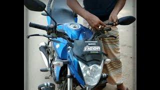 How to fix suzuki gixxer broken looking glass