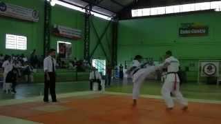 Kentouryukai IFK Brasil - Open 2014- FINAL LEVE - Rafael Rodrigues vs Pedro Bezerra