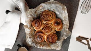 طرز تهیه cinnamon rolls (رول دارچینی ) با الهام