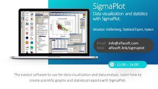 SigmaPlot 14.5 - Data visualization and statistics with SigmaPlot