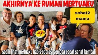 KE RUMAH MERTUA SEHABIS OPERASI ,KANGEN SAMA CUCU2 NYA ,SEMOGA CEPAT SEHAT KEMBALI AMIN