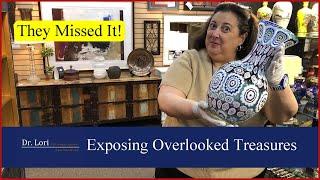 They Missed It! Murano Glass, Flow Blue, Jewelry, Vintage Handbags, Art - Thrift with Dr. Lori