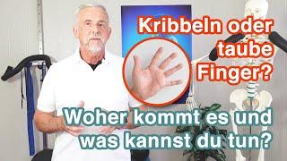 Kribbeln und taube Finger  Woher kommt es und was kannst du tun?