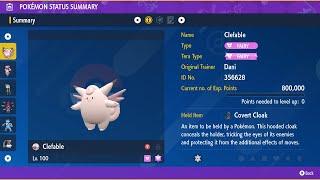 Clefable (Support) - Duos - 7 Star Skeledirge Raid - Pokemon Scarlet/Violet