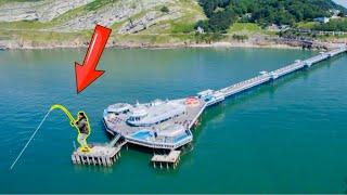 I FISHED the LONGEST PIER in WALES!  U.K. Sea Fishing 