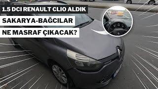 #sanayigünlükleri Renault Clio 1.5dci Aldık-170 Bin Km'de Sıkıntı Çıkarır mı? Sakarya-İstanbul Test