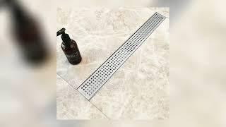 Bernkot Linear Shower Drain is designed in USA and made in China