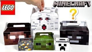 UNBOXING MYSTERY LEGO Minecraft RANDOM BOX! (Official NEW Minifigures)