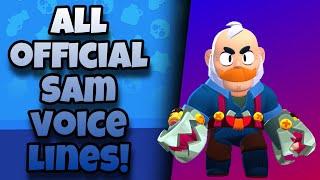 Sam Voice Lines | Brawl Stars