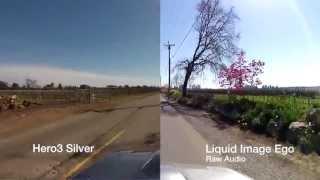 Liquid Image Ego 1080p WiFi Camera vs GoPro Hero3 Highlight Reel on BikeBandit.com