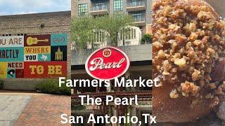 Farmers Market-The Pearl in San Antonio, TX #vlog #farmersmarket #sanantonio