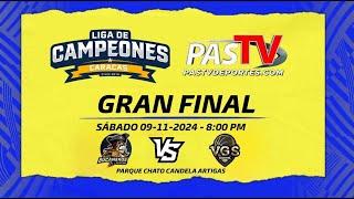 BUCANEROS VS VAGOS - GRAN FINAL  -  LIGA DE CAMPEONES DE CARACAS 2024  9 NOV