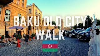 Exploring the Enchanting Old Town of Baku, Azerbaijan | HD Walking Tour