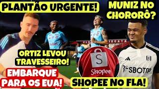 ‼️EMBARQUE DO FLA PARA OS EUA! CAUTELA COM ARRAXCA! SHOPEE NO MANTO! TREINO NOTURNO! CRIA NO BOTA‼️