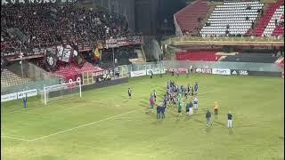 "Vergognatevi...": Foggia - Giugliano, la reazione della Curva Nord