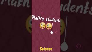 Science v/s Math's students dp #Shorts || fashionable kudi