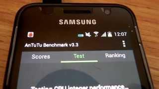 AnTuTu Bechmark: Samsung Galaxy S1 GT-I9000 (Jellybean)