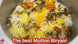 Mutton Biryani recipe  | गोश्त दम बिरयानी | Muslim style mutton biryani | Home made biryani