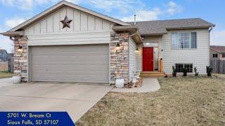 5701 W. Bream Ct. Sioux Falls, SD