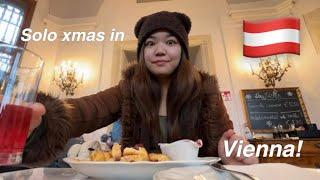 VIENNA CHRISTMAS VLOG - Xmas Market Hopping, Cake, Art Euro #10