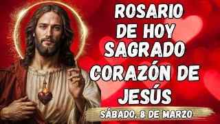 MILAGROSO ROSARIO AL️SAGRADO CORAZÓN DE JESÚS️. SÁBADO, 8 DE MARZO. #rosario