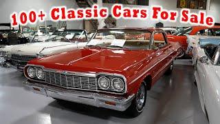 Walk Through Classic Car Inventory - Ellingson Motorcars - March  2023