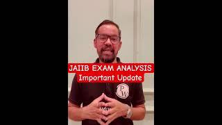 JAIIB Exam Analysis Important Update #jaiibexamanalysis2023 #jaiib #jaiibexam #shorts