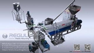  Water ring granulation line: a new benchmark for plastic recycling! 