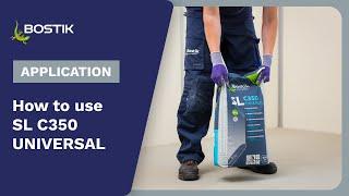 Bostik SL C350 UNIVERSAL - versatile self-levelling compound | Application | Bostik Construction