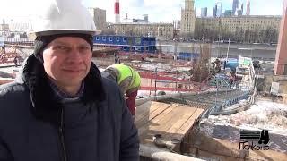 ЖК "Саввин Ривер Резиденс" линейный бетононасос LIEBHERR