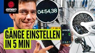 Schaltung einfach & schnell einstellen | Für jeden machbar! | In nur 5 Minuten!