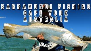 BARRAMUNDI Fishing Remote Cape York Australia (Part 1)