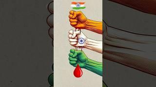 Independence day special art  Indian Flag art and craft  Hand Craft #shorts #art #craft