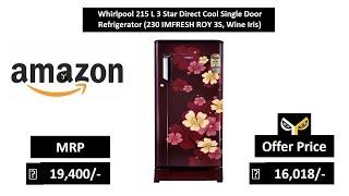 Whirlpool 215 L 3 Star Direct Cool Single Door Refrigerator (230 IMFRESH ROY 3S, Wine Iris)