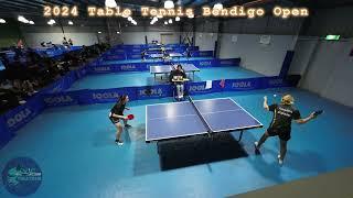 2024 Table Tennis Bendigo Open  WO Highlights  Ellen Walker (1558) vs Victoria Zhang (1557)