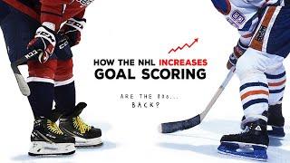 How the NHL has increased goal scoring