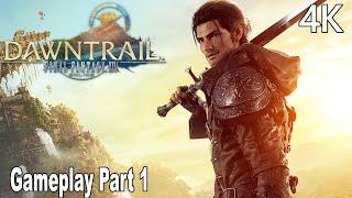 Final Fantasy XIV Dawntrail Gameplay Walkthrough Part 1 4K No Commentary