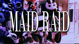 canfurence 2024 maid raid furry music video :3 #fursuiters #convention