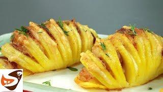 Patate al forno “a fisarmonica”, dorate e croccanti! Patate Hasselback – Contorni