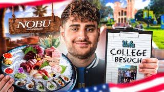 LOS ANGELES URLAUB TAG 3 VLOG UCLA College, Essen bei NOBU & Co mit Melina, Sidney, Rohat etc.