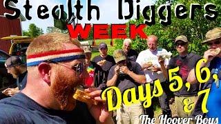 Metal Detecting Colonial Cellar Holes NH | Stealth Diggers Week Days 5, 6, 7