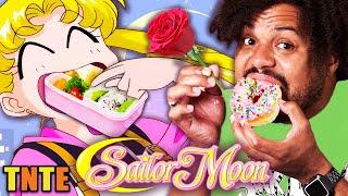 Try Not To Eat - Sailor Moon! (Korean BBQ, Rini’s Apple Pie, Relativity Flan) | People Vs. Food