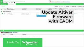 How to update the Altivar firmware with EADM ? | Schneider Electric