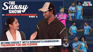 Fun conversations continue! The Sassy Show Part 2 with our #supergiant Siddharth Manimaran.