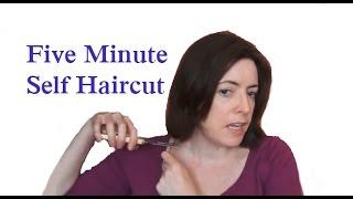 Cut Your Own Hair  (Five Minutes, Real Time)