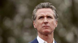 California Governor Gavin Newsom travels to Washington, DC to lobby for policy safeguards