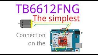 TB6612FNG: Dual DC Motor Driver—Simplest Arduino Connection—Ardu_Serie