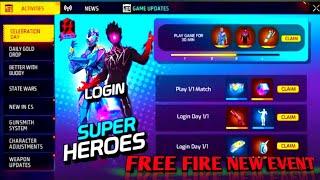 Super Hero Event Full Details Free Fire New Event / 3 New Bandal Free Fire India kab aayega