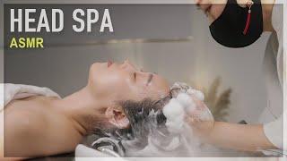 ASMR  I had a heavenly head spa & massage in Canada  Sweet sleep